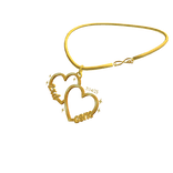 2xd gold heart
