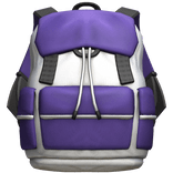 🧇 Eleven's Stranger Things Purple Backpack 3.0