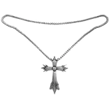 メ chrome cross necklace 3.0