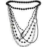 3.0 Archival Gaian Silver Bead Necklace Set