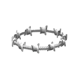 3.0 Barbed Wire Necklace