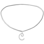꒰3.0꒱ BB initial necklace: C