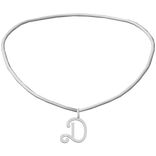 ꒰3.0꒱ BB initial necklace: D