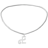꒰3.0꒱ BB initial necklace: E