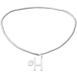 ꒰3.0꒱ BB initial necklace: H