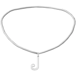 ꒰3.0꒱ BB initial necklace: J