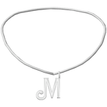 ꒰3.0꒱ BB initial necklace: M