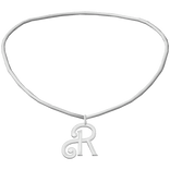 ꒰3.0꒱ BB initial necklace: R