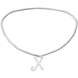 ꒰3.0꒱ BB initial necklace: X