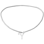 ꒰3.0꒱ BB initial necklace: Y