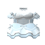 🎀3.0 Beautiful Magical Blue Rococo Dress w Bows