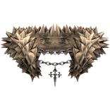 3.0 Beige Chrome Neck Fur