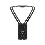 3.0 black jirai kei kawaii goth phone necklace