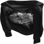 [3.0] Black Sp5der Shoulder Hoodie
