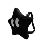 3.0 BLACK Y2K STAR BACKPACK