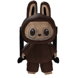♡ (3.0) Brown Labubu Monster Backpack 