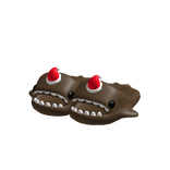 3.0 Brown Santa Shark Slippers
