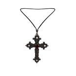 3.0 cross grunge necklace