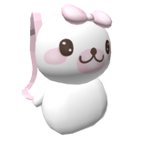 ୨୧ 3.0 cute baby pink seal backpack 