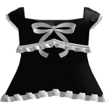 3.0 cute black and white dress