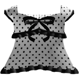 3.0 cute black polka dot dress