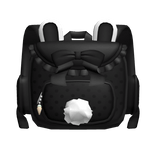 ♡ ┊ (3.0) cute bunny backpack in black