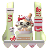 (3.0) cute kawaii dessert pom ice cream tray