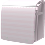 ♡: 3.0 cute striped randoseru in pink