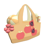 3.0 cute summer beach bag in orange 