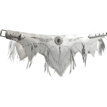 [3.0] Discolored Studded Distressed Leather Belt