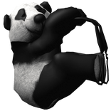 (3.0) dolce & gabbana fw17 panda backpack