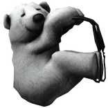 (3.0) dolce & gabbana fw17 polar bear backpack