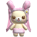 3.0 Easter Bathing Bear Plushie Backpack