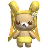 3.0 Easter Bathing Bear Plushie Backpack