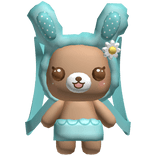 3.0 Easter Bathing Bear Plushie Backpack