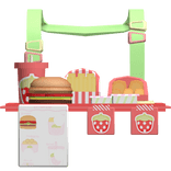 3.0 Fast Food Tray Preppy Kawaii Cutesy Yum