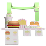 3.0 Fast Food Tray Preppy Kawaii Cutesy Yum