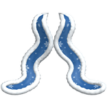 3.0 Frosted Winter Cloak - blue