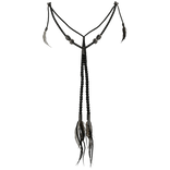 3.0 Gaian Esoteric Skein Bead Feather Charms