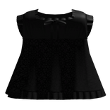 3.0 gothic babydoll dress / black