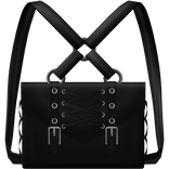 ,, 🖤. 3.0 gothic backpack in black