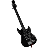 ☆ 3.0 gothic cross rock waist guitar