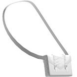,, 🖤. 3.0 gothic crossbody bag in white
