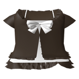 3.0 kawaii baby doll ruffled brown school dress