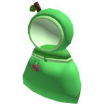 [3.0] Kawaii cute green apple cloak blanket w hood