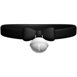 3.0 kitty bell collar in black