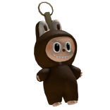 3.0 Labubu Keychain (Brown)