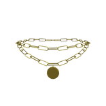 3.0 Layered Gold Necklace