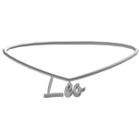 3.0 Leo Zodiac Sign Necklace in Silver