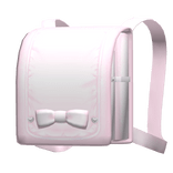 ♡꒰ (3.0) light pink bow bunny randoseru